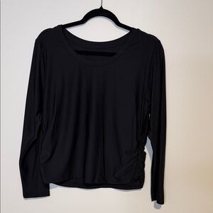 All in Motion Black Long Sleeve Women's Top